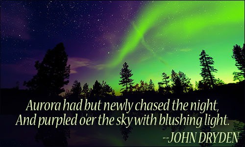 Aurora Borealis quote