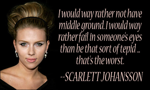 Scarlett Johansson quote